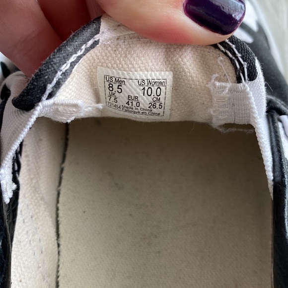 Cow Print Platform Vans 🐮 - Picture 3 of 10